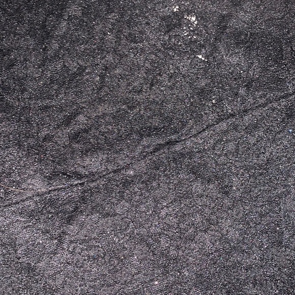 Black Lace Dress with Glitter - Picture 3 of 5